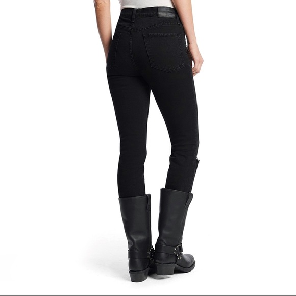 Frye • NWT Melissa Jean in Black Midnight Destroy - Picture 11 of 12